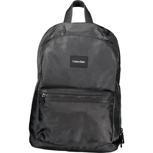 Mens Backpack Laptop Compartment , male, Sizes: ONE SIZE - Calvin Klein - Modalova