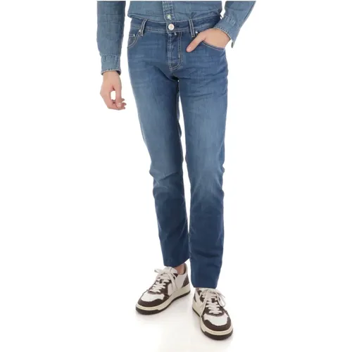 Slim-fit Jeans , male, Sizes: W38 - Jacob Cohën - Modalova