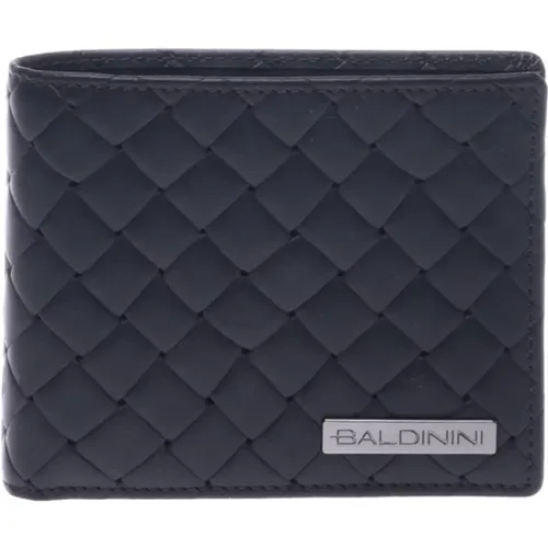 Document holder in with a woven print , male, Sizes: ONE SIZE - Baldinini - Modalova