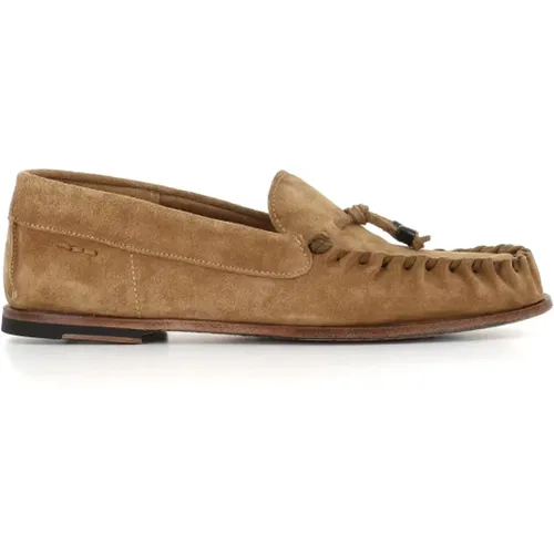 Suede Moccasin with Bow Detail , female, Sizes: 7 UK, 3 UK - Alexander Hotto - Modalova