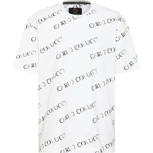D`Aurelio Oversize T-Shirt , Herren, Größe: XS - carlo colucci - Modalova