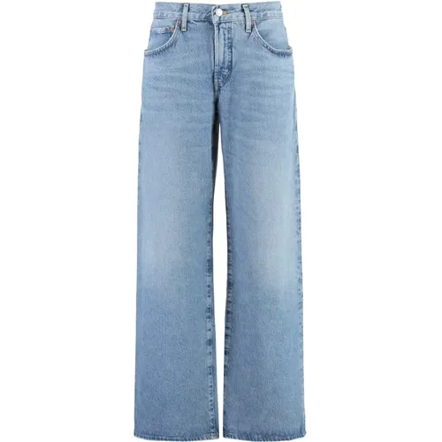 Fusion Baggy Jeans - Bio-Baumwolle , Damen, Größe: W25 - Agolde - Modalova