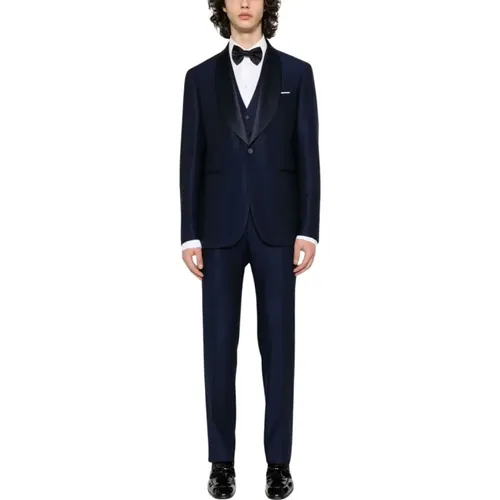 Suit With Gilet , male, Sizes: M, S, XL - Tagliatore - Modalova