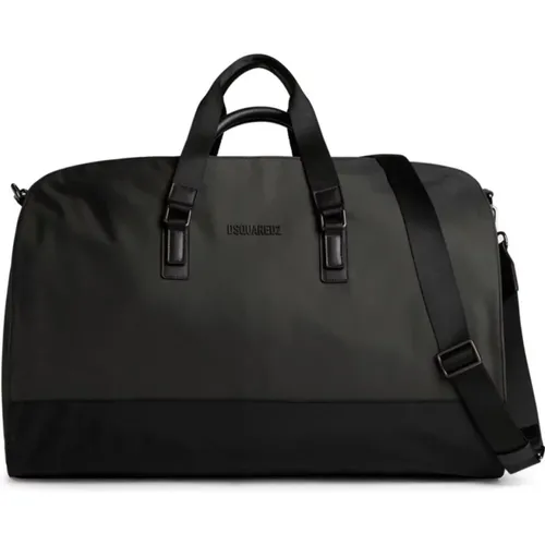 Travel Bags Suit Duffle Cordura , male, Sizes: ONE SIZE - Dsquared2 - Modalova