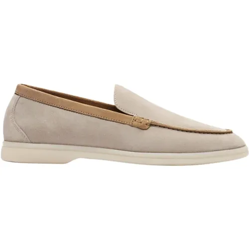 Leichter Wildleder-Loafer mit flexibler Sohle , Damen, Größe: 36 EU - Scarosso - Modalova