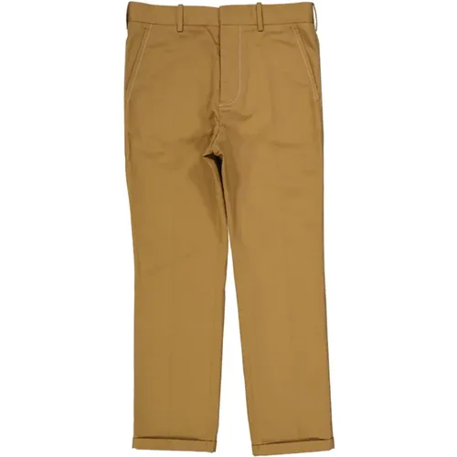 Cotton Slim Pants with Pockets , female, Sizes: XS - Marni - Modalova