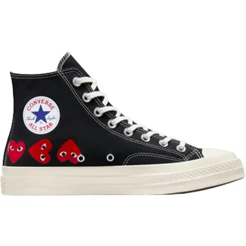 Heart Sneakers Elevate Your Style , male, Sizes: 6 UK, 4 UK, 6 1/2 UK, 8 1/2 UK, 2 1/2 UK, 7 1/2 UK, 10 UK, 3 1/2 UK, 8 UK, 11 UK - Comme des Garçons - Modalova