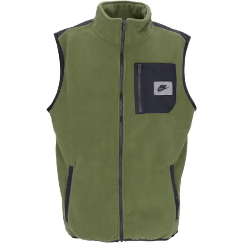 Therma-fit Polar Fleece Vest Sleeveless , male, Sizes: S, M, XS - Nike - Modalova