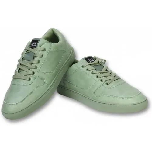 Men Shoes - Men Sneakers Seed Essential - Olive , male, Sizes: 5 UK - Sixth June - Modalova