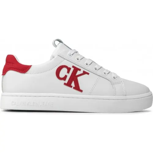 Laceup Sneaker Logo Salsa , male, Sizes: 6 UK - Calvin Klein - Modalova