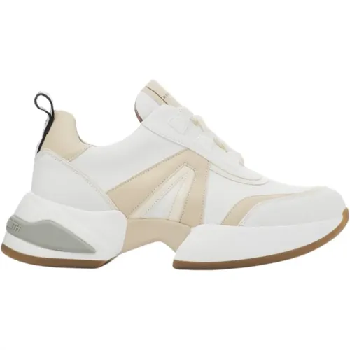 Moderne Marmor Weiß Beige Sneaker - Alexander Smith - Modalova