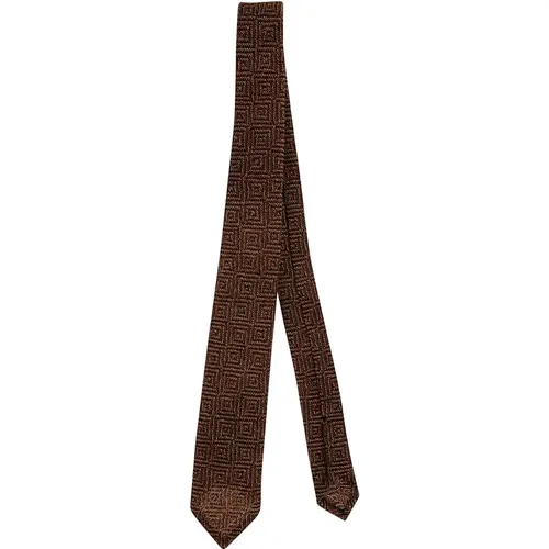 Silk Tie , male, Sizes: ONE SIZE - Petronius 1926 - Modalova