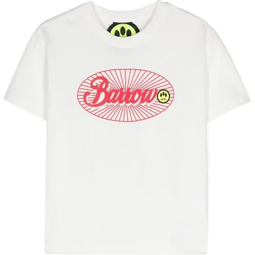 Junior Jersey T-Shirt,Junior Jersey T-Shirt in Schwarz - BARROW - Modalova