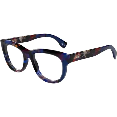 Mode Brille Schwarzer Rahmen Gg1751O , Herren, Größe: 52 MM - Gucci - Modalova