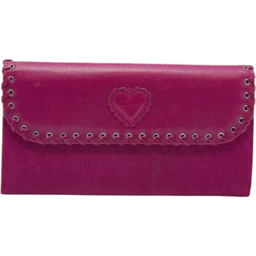 Pre-owned Leather wallets , female, Sizes: ONE SIZE - Dior Vintage - Modalova