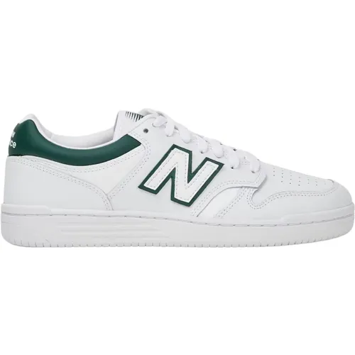 Weiße Sneakers,"Grüne Leder-Sneaker" - New Balance - Modalova
