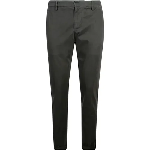 Slim Chino Pants in Gaubert Style , male, Sizes: W29, W40 - Dondup - Modalova