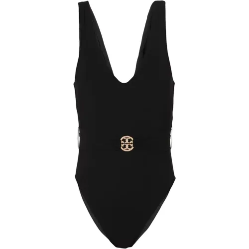 One-Piece Swimsuit , female, Sizes: S - TORY BURCH - Modalova