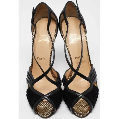 Pre-owned Leather heels , female, Sizes: 8 UK - Christian Louboutin Pre-owned - Modalova