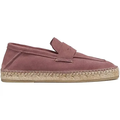 Valencia Suede Espadrilles , male, Sizes: 7 UK - Ermenegildo Zegna - Modalova