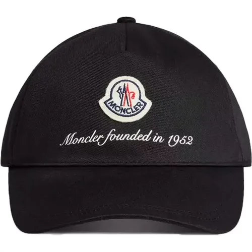 Stylish Baseball Cap - Model J1 , male, Sizes: ONE SIZE - Moncler - Modalova