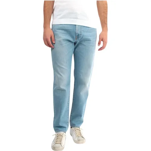 Blaue Jeans Karotten-Passform Dapper Peter , Herren, Größe: W30 - Roy Roger's - Modalova