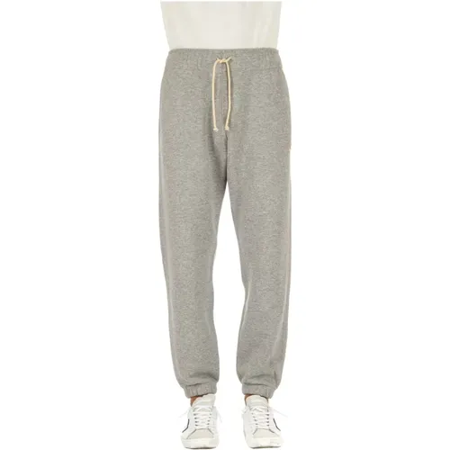 Grey Cotton Sweatpants , male, Sizes: L, M - Autry - Modalova