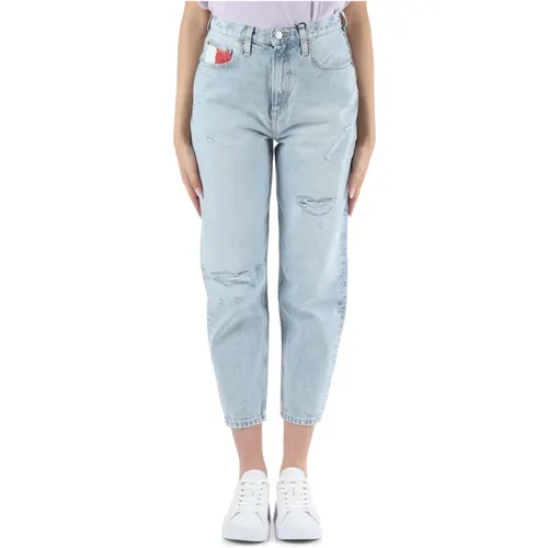 Hohe Tapered Mom Fit Jeans - Tommy Jeans - Modalova