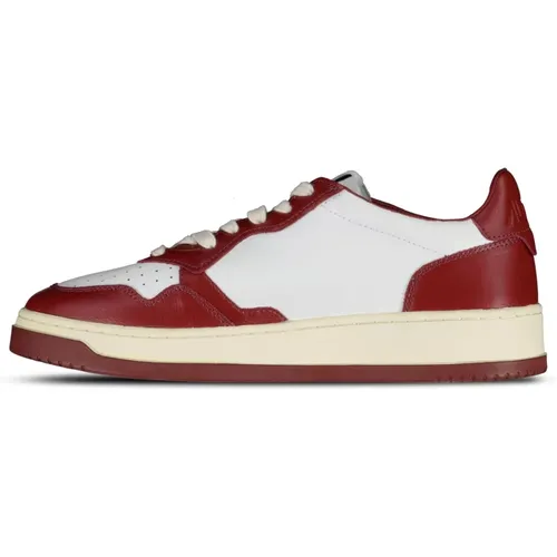 Vintage Stil Leder Sneakers Autry - Autry - Modalova