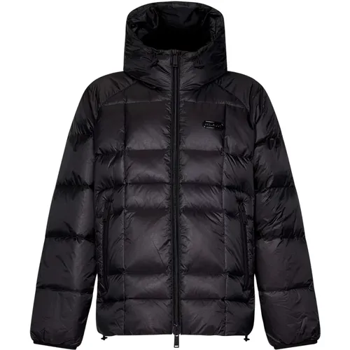 D Down Quilted Hooded Jacket , male, Sizes: M, S, XS, L, XL - Dsquared2 - Modalova