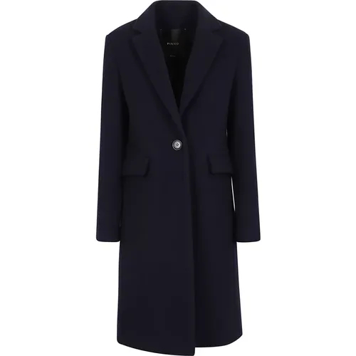 Total Eclipse Wool Coat,Wollmantel Cambogia Limousine Schwarz - pinko - Modalova