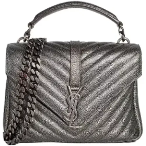 Pre-owned Leather handbags , female, Sizes: ONE SIZE - Yves Saint Laurent Vintage - Modalova