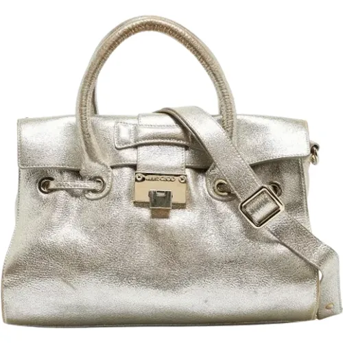 Pre-owned Leather handbags , female, Sizes: ONE SIZE - Jimmy Choo Pre-owned - Modalova