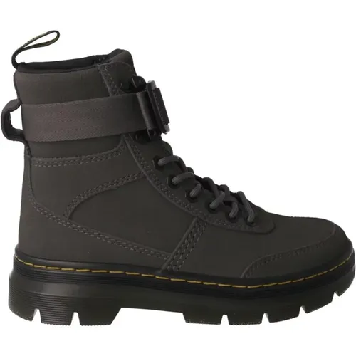 Combs Tech Grauer Damenstiefel , Damen, Größe: 36 EU - Dr. Martens - Modalova