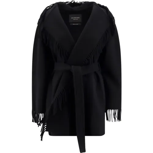 Belted Coats Balenciaga - Balenciaga - Modalova