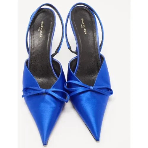 Pre-owned Satin heels , Damen, Größe: 38 EU - Balenciaga Vintage - Modalova