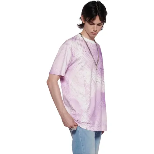 Tie Dye T-Shirt , Herren, Größe: L - John Richmond - Modalova