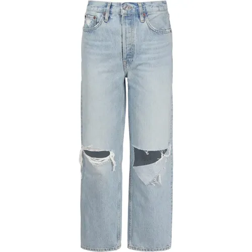Loose-fit Jeans , female, Sizes: W26, W30, W27, W28 - Re/Done - Modalova