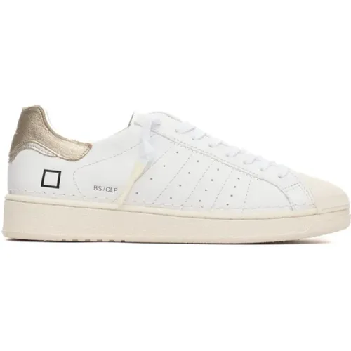 Leder Sneakers Base Calf , Damen, Größe: 40 EU - D.A.T.E. - Modalova