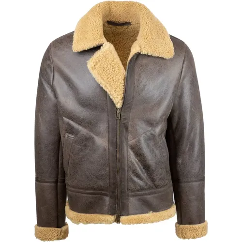 Leather Jacket , male, Sizes: XL - Salvatore Santoro - Modalova