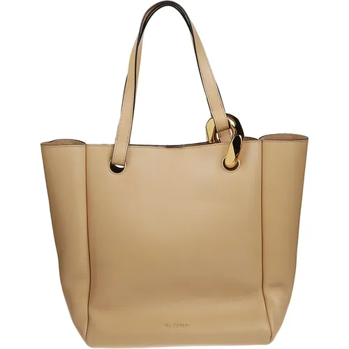 Chic Champagne Corner Tote Bag , female, Sizes: ONE SIZE - JW Anderson - Modalova