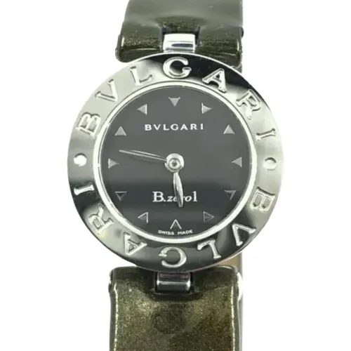 Pre-owned Stainless Steel watches , female, Sizes: ONE SIZE - Bvlgari Vintage - Modalova