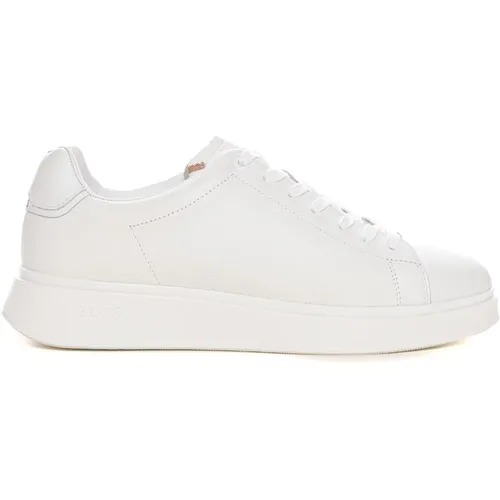 Non-Slip Sneaker with Logo Sole , male, Sizes: 7 UK, 9 UK, 10 UK, 11 UK, 6 UK, 12 UK - Boss - Modalova