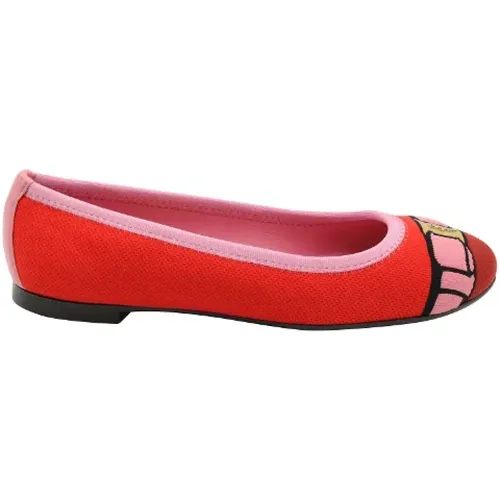 Nylon flats , female, Sizes: 2 1/2 UK - Salvatore Ferragamo - Modalova