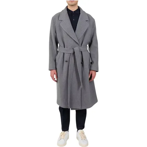 Wool Blend Coat , male, Sizes: L, M, S - Tagliatore - Modalova