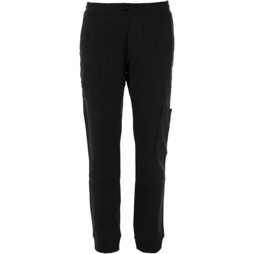 Herren Baumwoll-Sweatpants Sommer Schwarz , Herren, Größe: XL - Liu Jo - Modalova