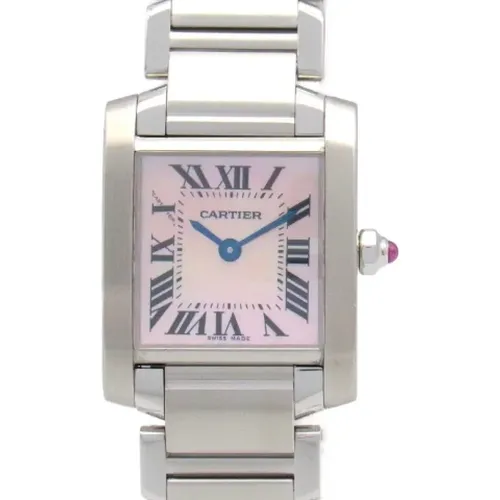 Pre-owned Metal watches , female, Sizes: ONE SIZE - Cartier Vintage - Modalova