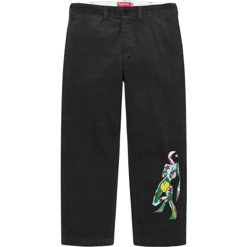 Limited Edition Corduroy Chino Pant , female, Sizes: W30 - Supreme - Modalova