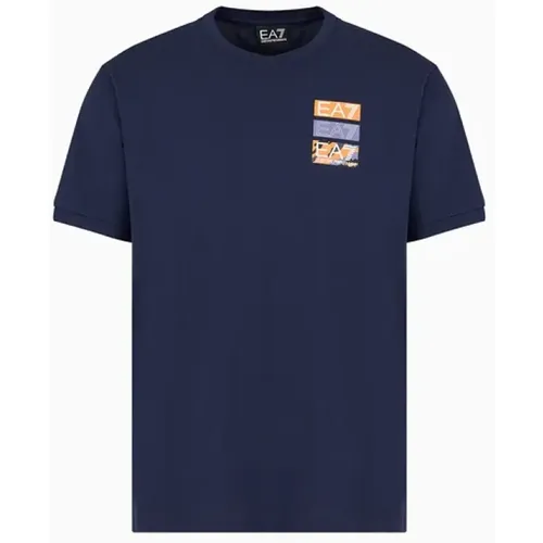 T-Shirts , male, Sizes: L, S - Emporio Armani - Modalova