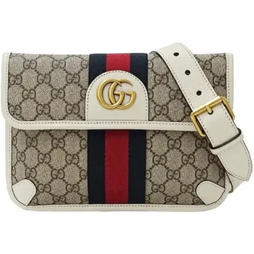 Pre-owned Canvas gucci-bags , female, Sizes: ONE SIZE - Gucci Vintage - Modalova